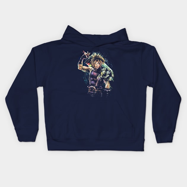 Cloud Kids Hoodie by barrettbiggers